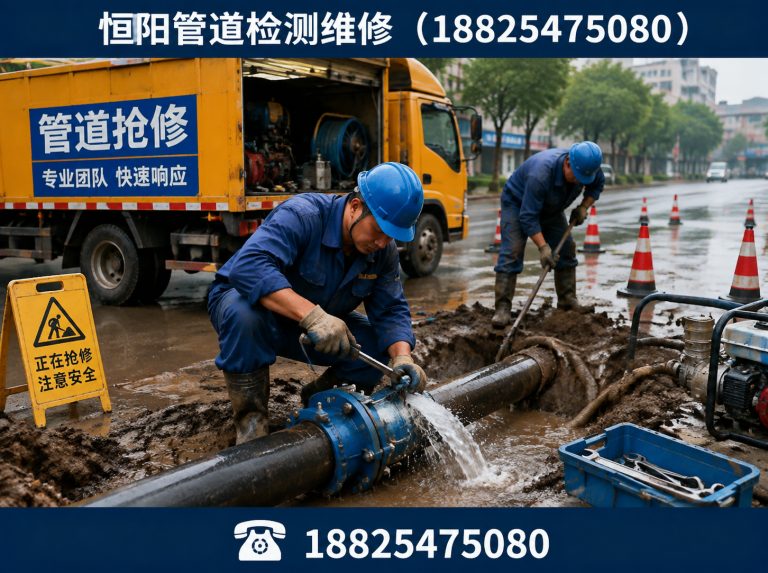 惠阳区管道维修展示图